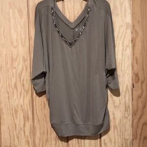 Lane Bryant V-Neck top.